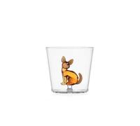 Ichendorf Milano - Tumbler Chihuahua, colección Dogs, 30 cl, vidrio borosilicato, hecho a mano
