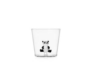 Ichendorf Milano Tumbler Panda, Colección Savannah, 30 cl, vidrio borosilicato, hecho a mano