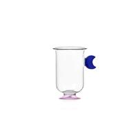 Ichendorf Milano - Vaso Luna Lila, colección Sogni d'Oriente, 20 ristal borosilicato, hecho a mano