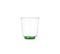 Ichendorf Milano - Vaso verde, colección Jelly, 30 cl, vidrio borosilicato, hecho a mano