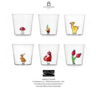 Ichendorf - Navidad - Cuentos Del Bosque - Set De 6 Vasos Tumbler Cl 35