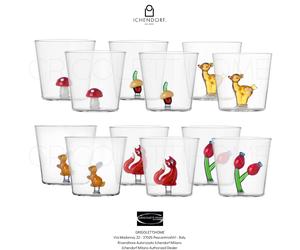 Ichendorf - Navidad - Woodland Tales + Bellotas - Set De 12 Vasos Tumbler