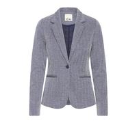 ICHI - Americana Jacquard Azul Espiga - Jackets - Mujer - Gris - M -