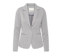 ICHI - Americana Jacquard Sharkskin Herringbone - Jackets - Mujer - Gris - M -