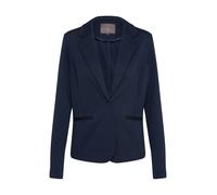 ICHI KATE BL, Chaqueta de traje Mujer, Blau (Total Eclipse Melange 14044), 38 (Talla fabricante: M)