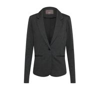 ICHI KATE BL, Chaqueta de traje Mujer, Grau (Dark Grey Melange 10021), 34 (Talla fabricante: XS)