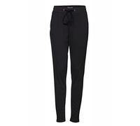 ICHI Pantalón Mujer, Negro (Black 10001), L