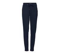 ICHI IHKATE PA2 - Pantalones de chándal para Mujer, con elástico, Corte Estrecho con Cintura elástica, Total Eclipse (14044), S