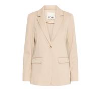 ICHI - Elegante Chaqueta Blazer en Doeskin - Jackets - Mujer - Beige - M -