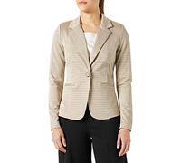 ICHI Ihkate Cameleon Bl Blazer Informal de Negocios, 130907/Sandshell, XS para Mujer