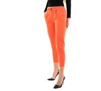 ICHI Ihkate Pa Pantalones Informales de Negocios, 171656/Hot Coral, L para Mujer