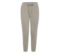 ICHI Ihkate Pa Pantalones Informales de Negocios, 181210/Driftwood, S para Mujer