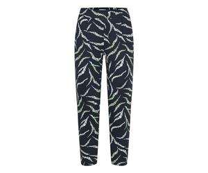 ICHI Ihkate Print Pa22 Pantalones de Vestir, 202811/Total Eclipse Zebra Flower AOP, L para Mujer
