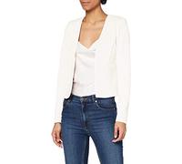 ICHI IHKATE Short BL Blazer - Chaqueta Corta para Mujer con elástico, Blanco, S