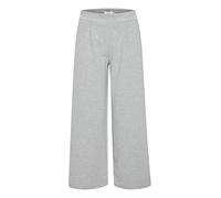 ICHI IHKATE Sus Wide PA Pantalones Informales, 200318/Grey Melange, S para Mujer
