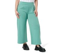 ICHI Ihkate Sus Wide Pa Pantalones Informales de Negocios, 165515/Beryl Green, M Mujeres