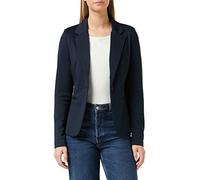 ICHI KATE BL, Chaqueta de traje Mujer, Blau (Total Eclipse Melange 14044), 40 (Talla fabricante: L)