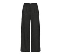 ICHI - Kate Long Wide Trousers - Trousers - Mujer - Negro - XL -