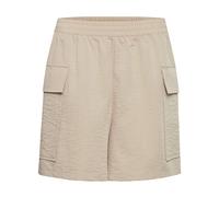 ICHI - Kate Pique Shorts - Shorts - Mujer - Beige - S -
