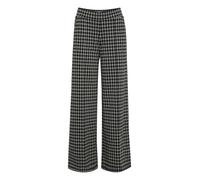 ICHI Pantalón de pinzas 'Kate' gris / negro 40 gris / negro