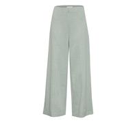 ICHI Pantalón de pinzas 'KATE' marrón / verde 38 marrón / verde