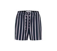 ICHI Pantalón 'LISA' azul oscuro / blanco, Talla 34