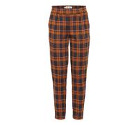 ICHI Pantalón plisado 'IHKate' azul noche / naranja oscuro 36 azul noche / naranja oscuro