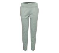 ICHI Pantalón plisado 'IHKate' gris / verde claro 40 gris / verde claro