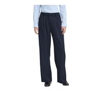 ICHI - Pantalones Anchos - Trousers - Mujer - Azul - M -