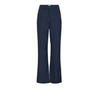 ICHI - Pantalones Anchos - Trousers - Mujer - Azul - M -