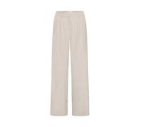 ICHI - Pantalones Anchos - Trousers - Mujer - Beige - L -