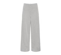 ICHI - Pantalones Jacquard Sharkskin Herringbone - Trousers - Mujer - Gris - XS -