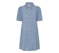 ICHI Vestido camisero 'ANCEY' azul denim 40 EUR