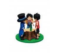 Ichibansho figura ace & sabo & luffy one piece - dramatic memories 10c