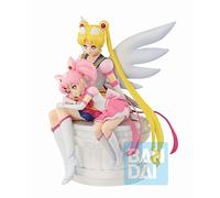Ichibansho Figura Eternal Sailor Moon&Eternal Sailor Chibi Moon (Eternal Sailor Guardians) 14cm BP63606 Multicolor
