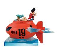 Ichibansho Figura Goku & Bulma & Krillin (Vs Red Ribbon Army) Dragon Ball 16cm - IS72399 Multicolor - Figura Coleccionable, Ideal para los fanáticos del Anime | Banpresto