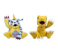 ICHIBANSHO FIGURE Agumon & Gabumon (Clash of Light and Darkness) Digimon Adventure 7cm - IS68933 Multicolor - Figura Coleccionable, Ideal para los fanáticos del Anime | Banpresto