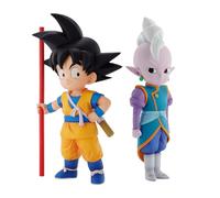 Ichibansho Figure - Dragon Ball DAIMA - Estatua Coleccionable de Son Goku (Mini) y Kai (Mini), Bandai Spirits Masterlise