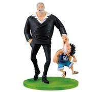Ichibansho Figure - One Piece - Monkey D. Luffy & Monkey D. GARP (Road to Down), Estatua Coleccionable Bandai Spirits Revible Moment