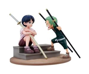 Ichibansho Figure - One Piece - Roronoa Zoro & Kuina (Road to Down), Estatua Coleccionable Bandai Spirits Revible Moment