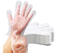 Ichigo Ichie Guantes Desechables de Plástico, Guantes Transparente de Polietileno, Ideal para Cocina, Limpieza, Manualidades y Manipulación de Alimentos, Tamaño Universal, 1000 Unidades
