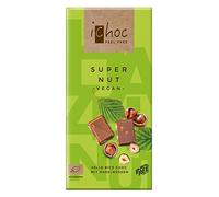 iChoc Vivani Organic Chocolate Super Nut 80g | Sin lactosa | vegano