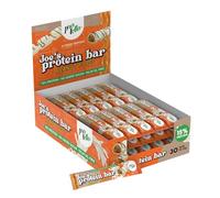 iChuches- Barrita proteica con crema de chocolate y cobertura de chocolate, con un 15% de proteinas. (30, Joe`s Blanco)