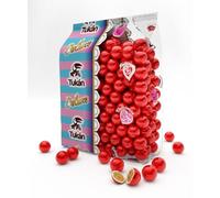 iChuches- Bolas De Chocolate De Colores Para Decorar Mesas Dulces (Rojo, 1 Kg)