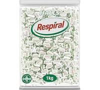 iChuches - Caramelos Duros Respiral Surtidos | Sabores Limón, Menta, Mentol, Miel y Regaliz | Caramelos Refrescantes para Garganta y Aliento | Dureza y Sabor Duradero en Cada Bocado (Menta)