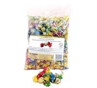 iChuches- Caramelos El Caserío Caramelos Tradicionales De Piñones, Dulce De Leche, Crema De CaFe, Sin Gluten (Bolitas Con Piñones 750gr)