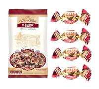 iChuches- Caramelos El Caserío Caramelos Tradicionales De Piñones, Dulce De Leche, Crema De CaFe, Sin Gluten (Pastilla de Cafe Y Leche)