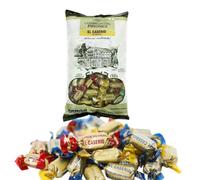 iChuches - Caramelos El Caserío de Tafalla | Caramelos Tradicionales Artesanales de Piñones, Dulce de Leche y Crema de Café | Sin Gluten | Gourmet de Calidad Española (Caramelos con Piñones)