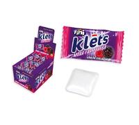 iChuches | Chicle Klet's de Fini diferentes sabores | Sin Azúcar - Sin Gluten | 200 Unidades (200 Unidades, Mora/Frambuesa)