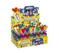 iChuches - Lacasa Parasoles de Chocolate con Leche Disney y Peppa Pig - Expositor 40 Unidades - Chocolatinas Infantiles - Sin Gluten - Ideal para Fiestas, Regalos y Celebraciones (Disney)